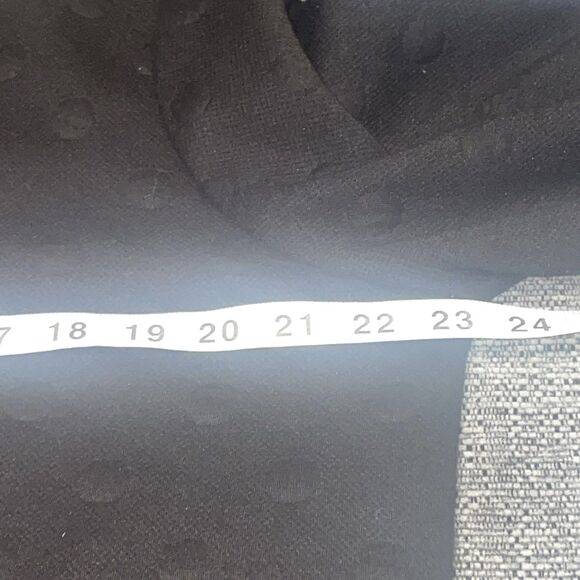 W5 Womens Top 1XL Black Preppy Corp Office Classic Career Preppy Minimal Retro - Picture 8 of 11